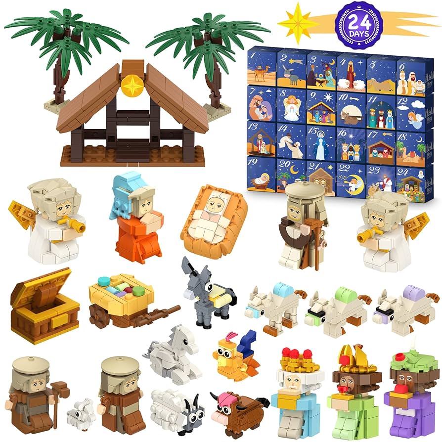 Nativity Bricks™ Advent Calendar