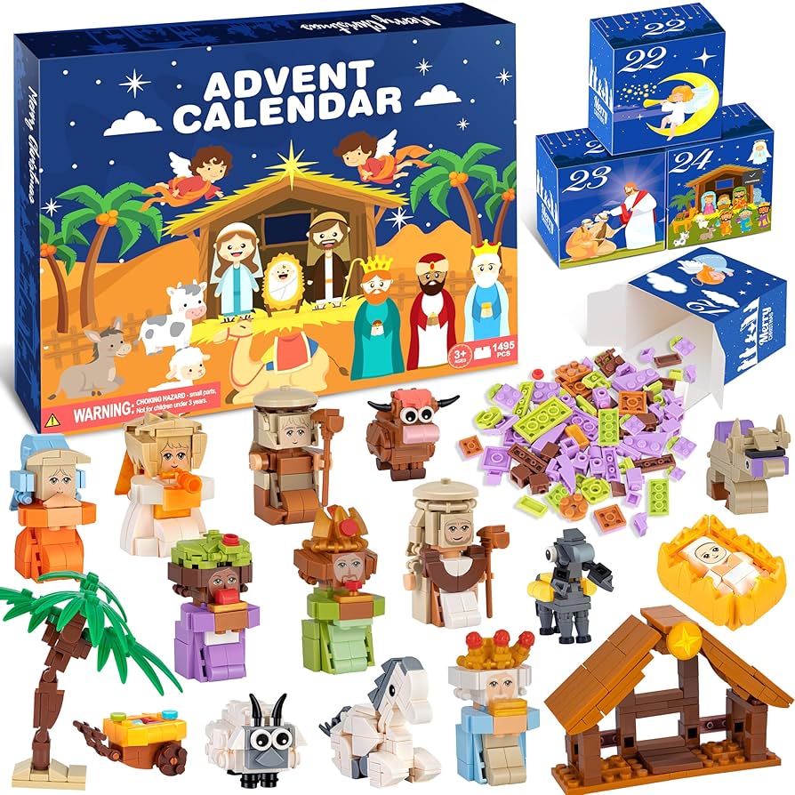 Nativity Bricks™ Advent Calendar